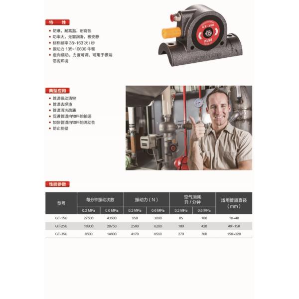 Tipo direcional draga do rastejamento do equipamento pneumático industrial da vibração do encanamento de GT-25/35U