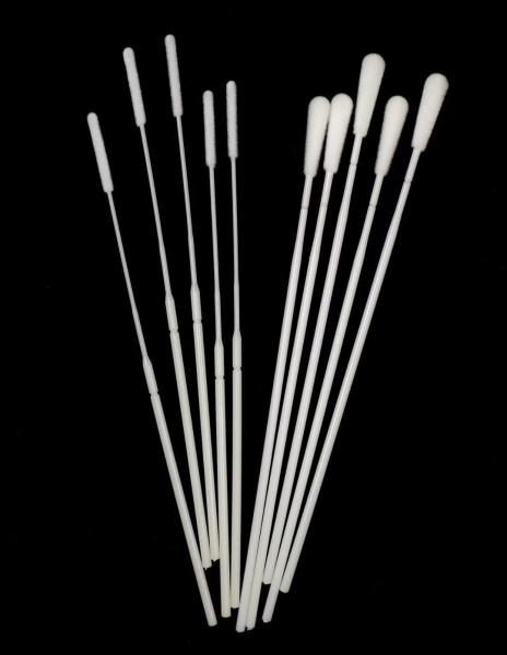 EO Sterilizied Viral Sampling Swab 10mm Head Length Any Point Breakable