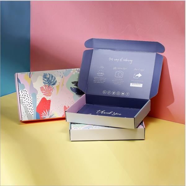 Красочная упаковывая таможня гофрировала аттестованный КЭ ФСК ИСО9001 коробок