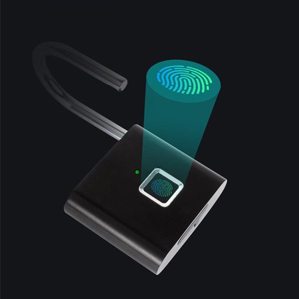 Advanced Smart Outdoor Padlock Compact Biometric Outdoor Padlock