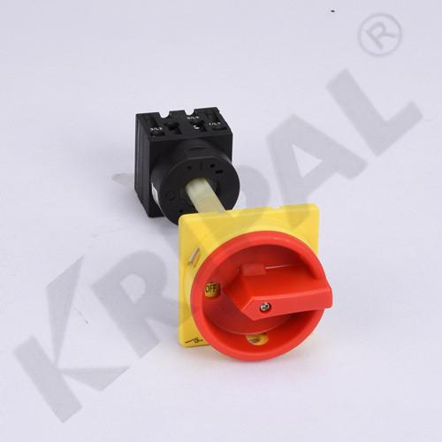 10A 3Pole ON OFF IP65 Load Isolation Switch Safety IEC Standard