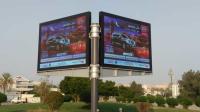 Panneau d'affichage extérieur en acier SMD3535 6000cd/M2 AVOE de P10 LED pour la publicité