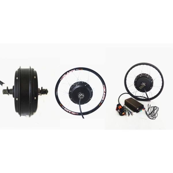 Brushless Electric Bike Front Wheel Hub Motor 5000W 48v-96v , 190N.M Max Torque
