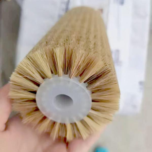 Customized Sisal Bristle Polishing Wheel Brush For Wood Polishing And Burnishing