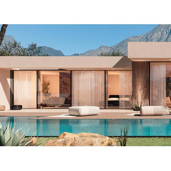 Single Family Homes Steel Fascia Board Luxury Prefabricated House Villa Modular Home Kits