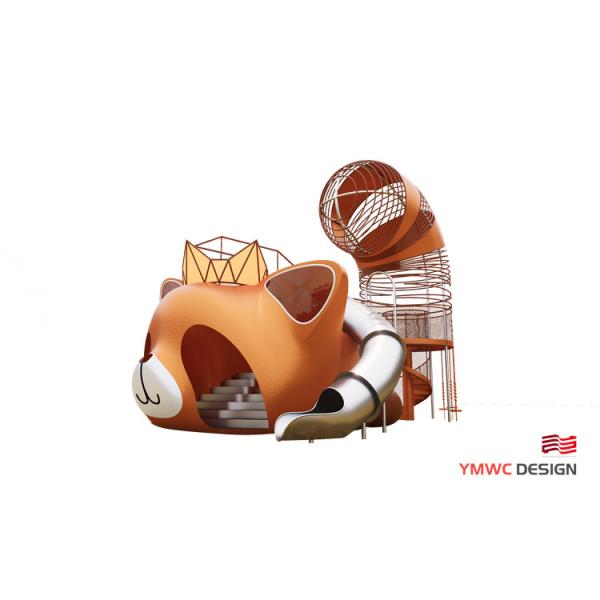 Stainless Steel Red Panda Style Outdoor Amusement Facilities for Park Square Fun Time