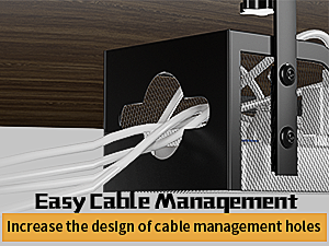 Custom Size Cable Duct Desk No Drilling Wire Management for Office Cable Concealment