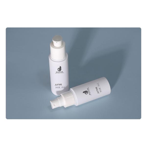 PETG Botella de bomba verde Botellas de spray para el cuerpo vacío cosmético 100 ml