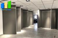 Diviseur provisoire insonorisé actionné facile de mur de cloison de séparation pour le bureau