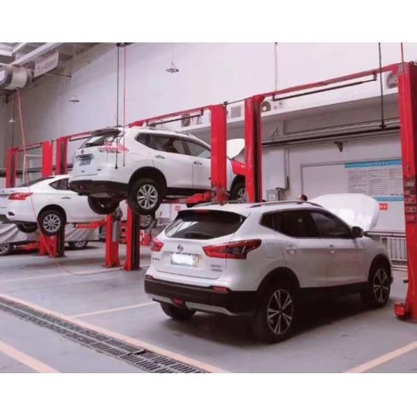 2.2KW Two Post Car Hoist Portable Two Post Lift 45 Seconds Lifting Time