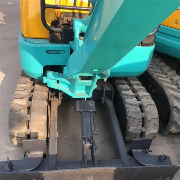 Superbe performance 9,6 kW mini creuseuse utilisée Kubota U-15 avec voie en caoutchouc