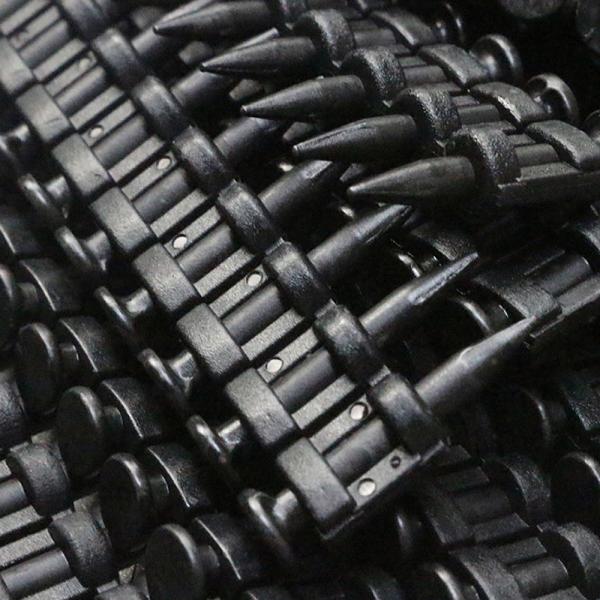 Large Stock High Strength Black Gas Nail with Flat Head Style and 60 Steel