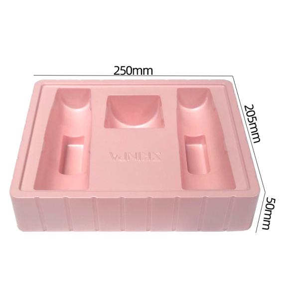 Custom Pink PS Plastic Blister Tray for Cosmetic Packaging