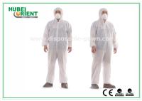 Vêtements jetables non tissés à capuche de différentes couleurs Norme CE
