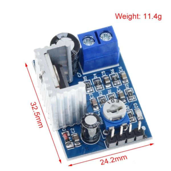 TDA2030 Amplifier Audio Module 6-12V 18W Amplifier Circuit with Adjustable Volume Audio Board