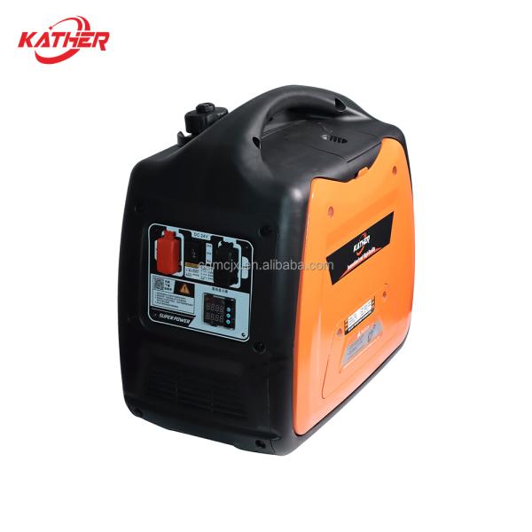 220v 1.8kw 3kw Dc Generator Petrol Silent Inverter Generator for Rated Current 12V/8.3A