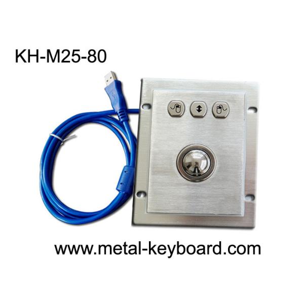 3 Buttons Panel Mount Trackball