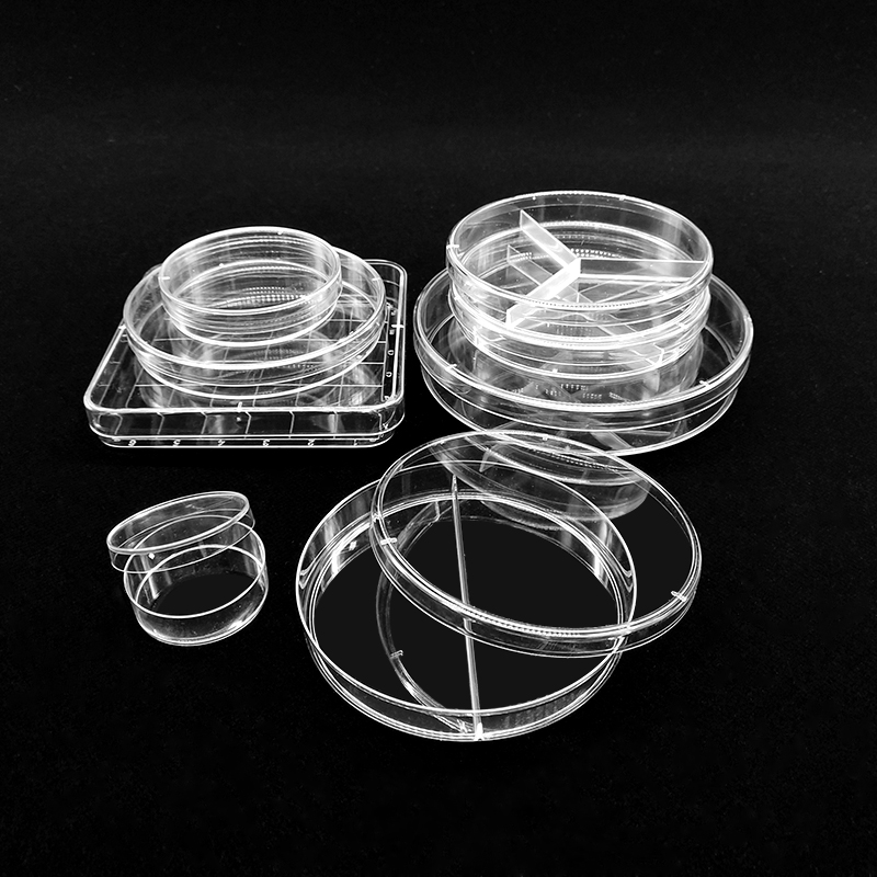 High Quality CenLee Disposable Sterilized Plastic Petri Dish 60mm 70mm 100mm 120mm 150mm for Laboraory