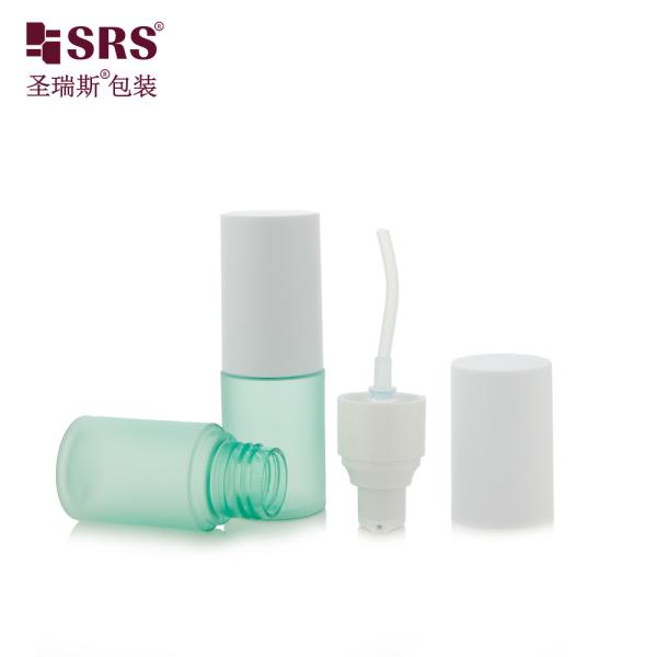 24/410 PET Luxe Gel de peinture pour le visage Crème de soulagement de peinture Pompes en plastique PET Bouteille pour lotion cosmétique sérum