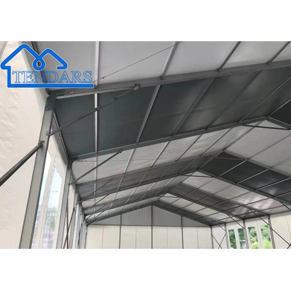 6061/T6 Aluminum 6x6m Heavy Duty Marquee Tent Fire-Retardant Canopy Heavy Duty Anchors for Trade Exhibitions