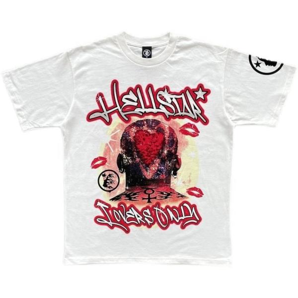 Desenho de Verão de 2024 Peso pesado de algodão Dtg Impressão camiseta unisex para homens estilo Hip Hop