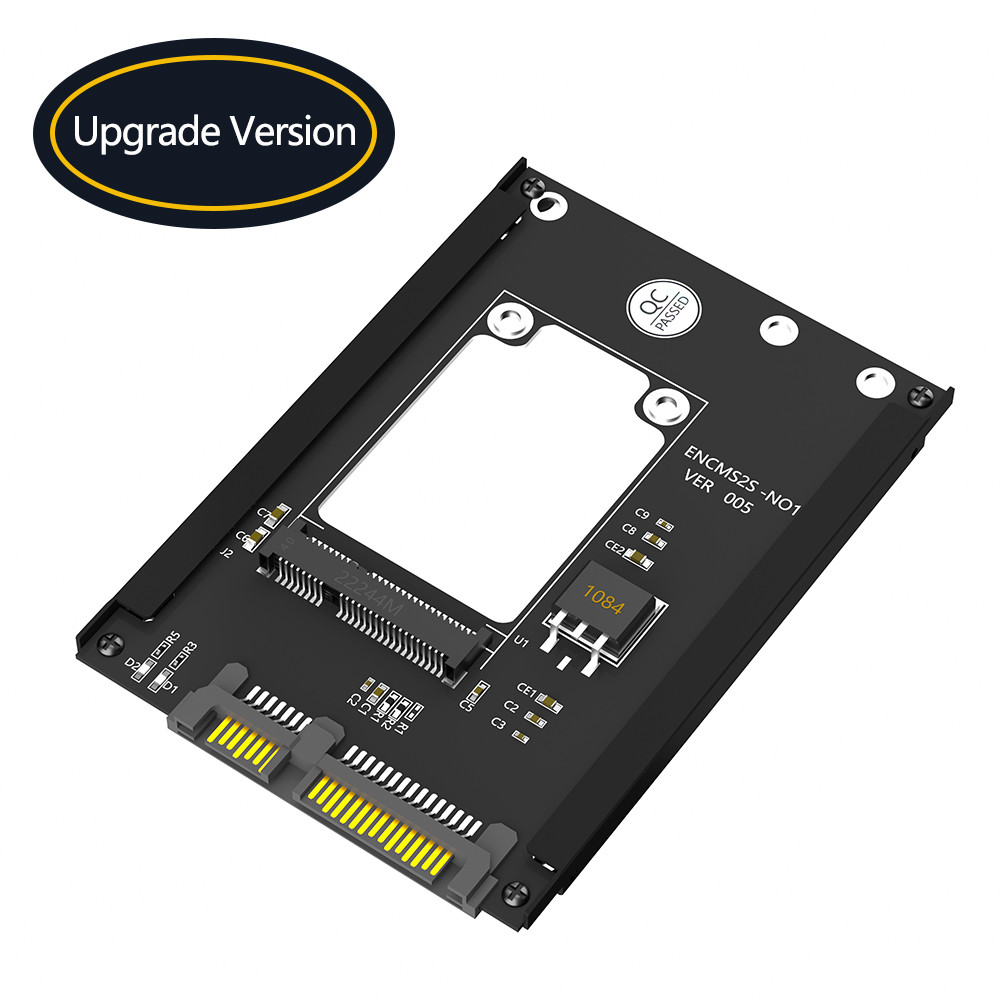 Алюминиевый 6Gbps MSATA SSD к 2,5