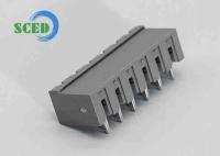 300V 18A Blocs de bornes électriques 5.08mm Tête mâle Grise