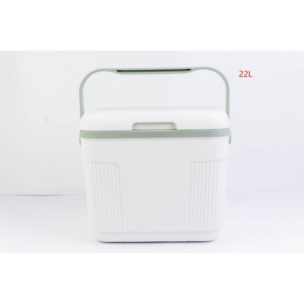 Кампинговый пластик OEM Ледяная коробка для охлаждения коробочки Белая лучшая охлаждающая коробка Легко переносить