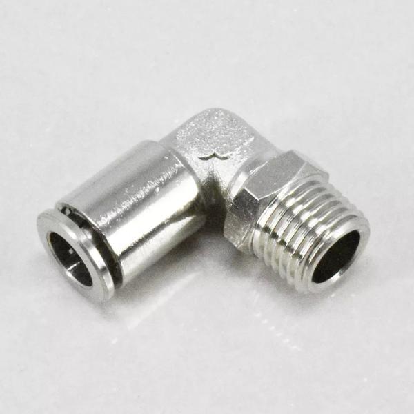 Cotovelo rápido masculino comum ASTM A40345 do conector do encaixe de mangueira do metal de aço inoxidável