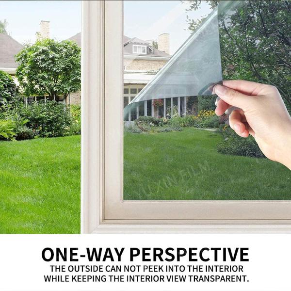 Thermal Insulation Decorative Building Window Film Mirrored Reflective Solar UV Rejection Film