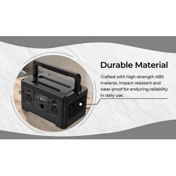 High Quality 500W 520wh Portable Power Station Lithium Battery Solar Inverter Energy Storage Battery  Power Bank With Good Price