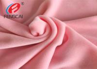 A planície da tela de veludo do Spandex do poliéster 5% de 95% tingida para o bebê veste o delicado super
