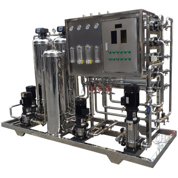 4000LPH Stainless Steel 304/316 Reverse Osmosis Plant with 1 Year Warranty for Commercial Water Purification