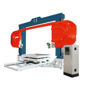 Sistema de controlo CNC para corte cilíndrico de placas curvas de mármore de