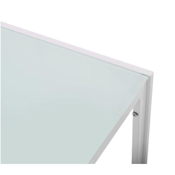 Modern Luxury Restaurant Tempered Glass Top Dining Table With Metal Leg