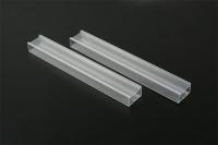Extruded Plastic Square Tube Profile Plastic Profiles Customized