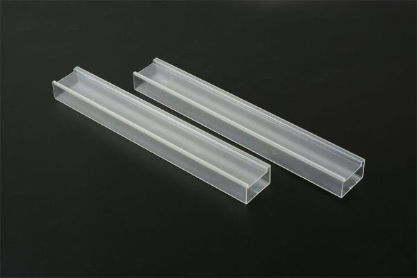 Extruded Plastic Square Tube Profile Plastic Profiles Customized