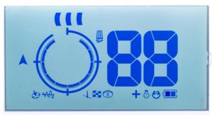 Positive Transflective LCD Display 6 O′Clock FSTN Graphic LCD Screen