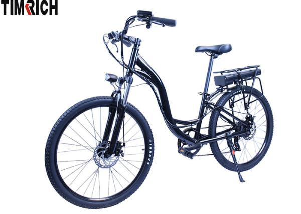 7 Speed Electric Bicycle Moped , Electric City Bike TM-KV-2630 Aluminium Alloy