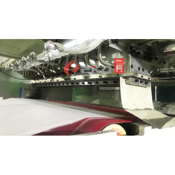 600mm PP Melt Blown Die with Spinneret Plate White MeltBlown Nonwoven Fabric Machine