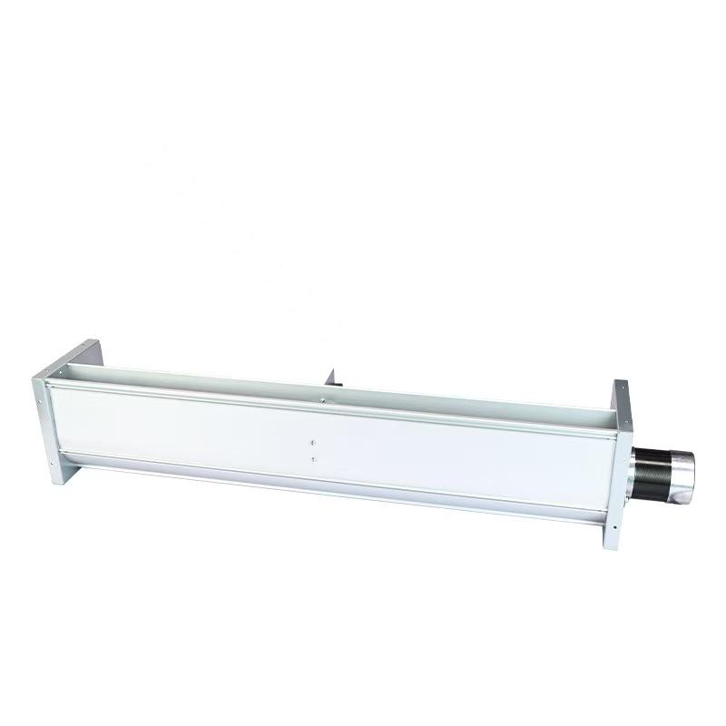 High Air Volume Silent Extended Cross-Flow Fan Small-Sized DC24V OEM HY-82 Series Aluminum Alloy