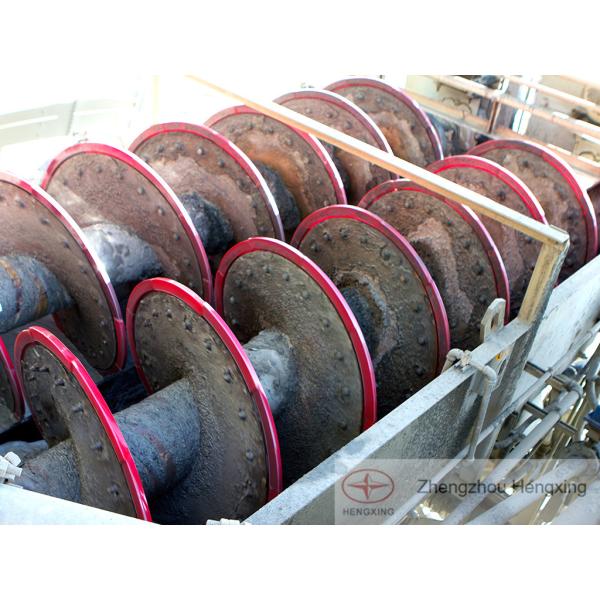 Double Drum Spiral Sand Washing Machine For Sri Lanka Sand Cleaning