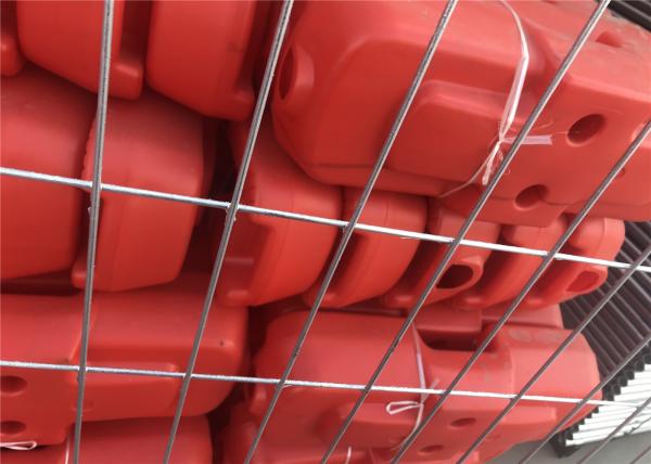 5 Year No color fading Temp Fence Base and Temporary Fence Panels 60mmx150mm diameter 3.80mm AS4687-2007 standard