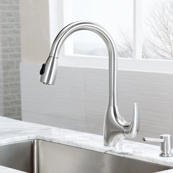 long neck water ridge Krause kitchen taps water faucet