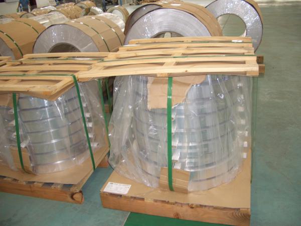 High Strength Thin Aluminum Strip Width Min 8mm Anti Rust Heat Preservation