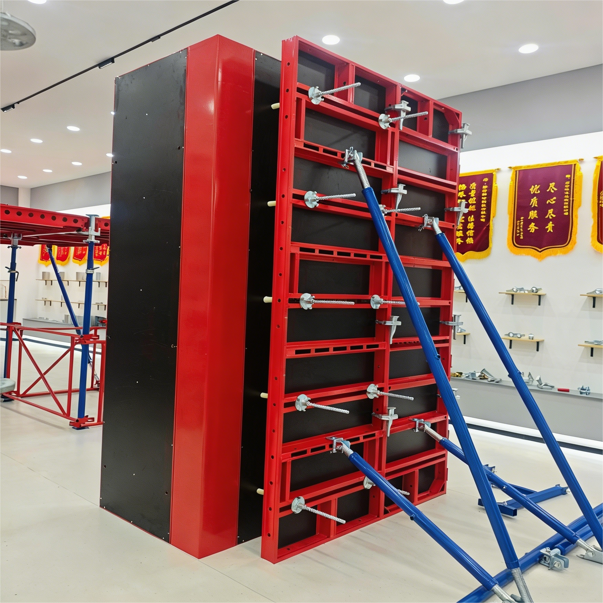 Lightweight Aluminum Frame Formwork For Concrete Wall And Column Construction