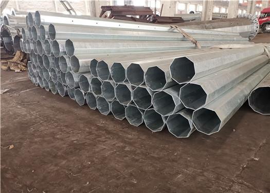 Carga de projeto Polo tubular de aço de GR65 800kg, resistência elétrica de aço do tempo de Polo