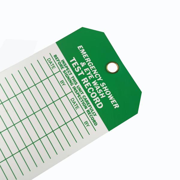 Etiqueta de segurança de plástico personalizável para melhorar a segurança no local de trabalho