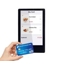 Touchthink Panel táctil industrial Android 7.1 de 10.1 pulgadas con lector de tarjetas de identificación QR Code BT4.0 para terminal de punto de venta (TPV) Sin reseñas aún