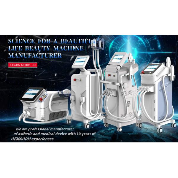 Sapphire Crystal Multi Function Laser 2 Handpiece For Beauty Salon Equipment